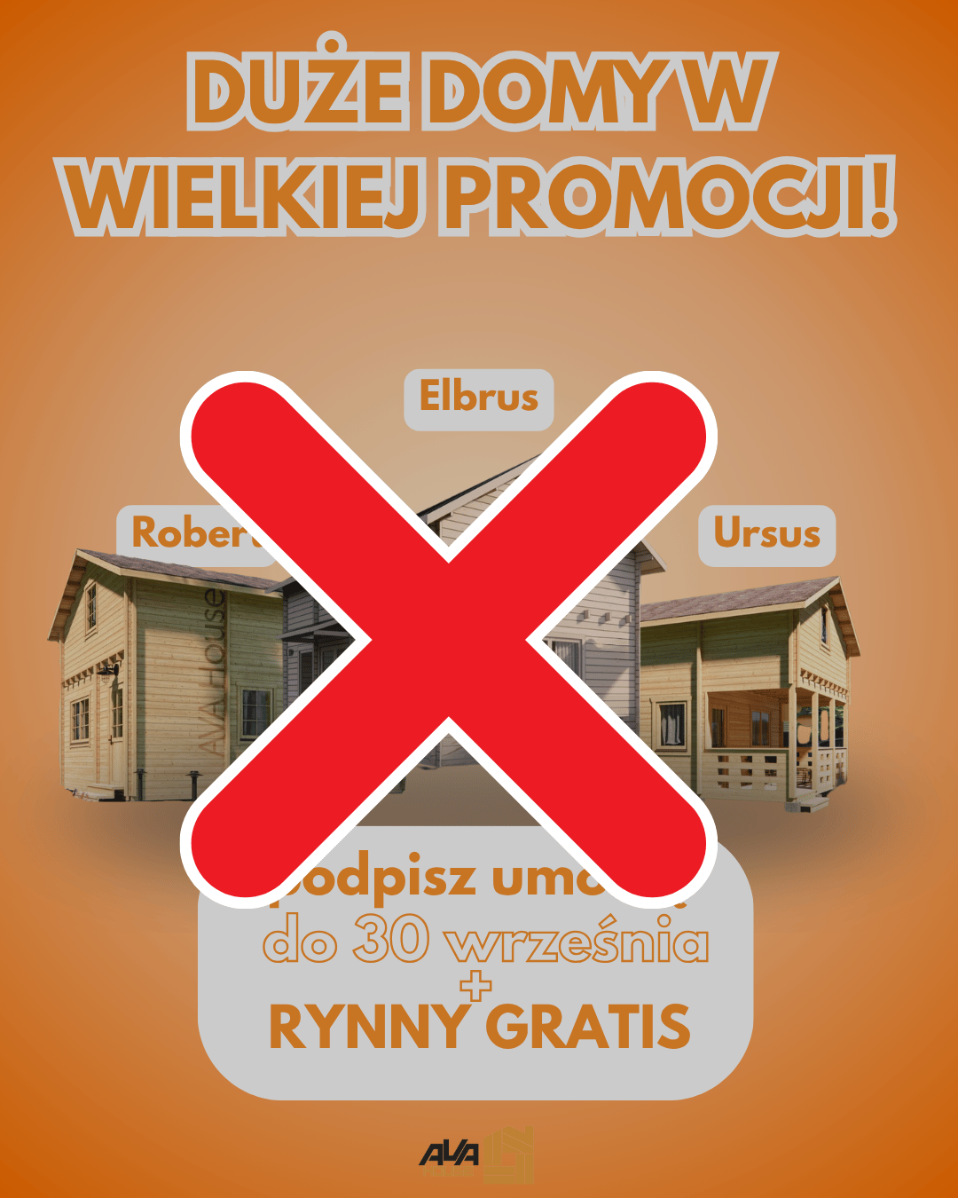 Duże domy - Wielka Promocja!