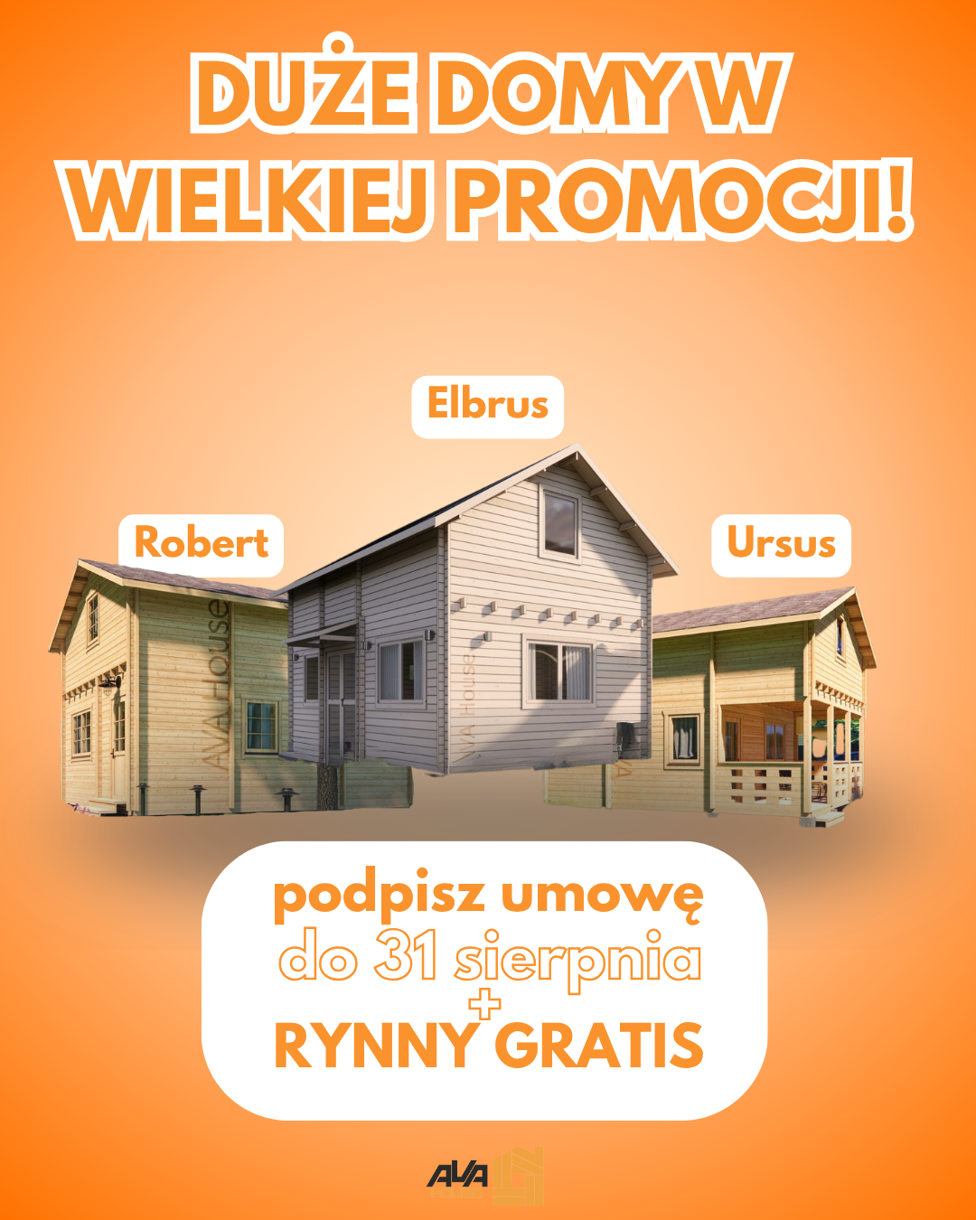 Duże domy - Wielka Promocja!