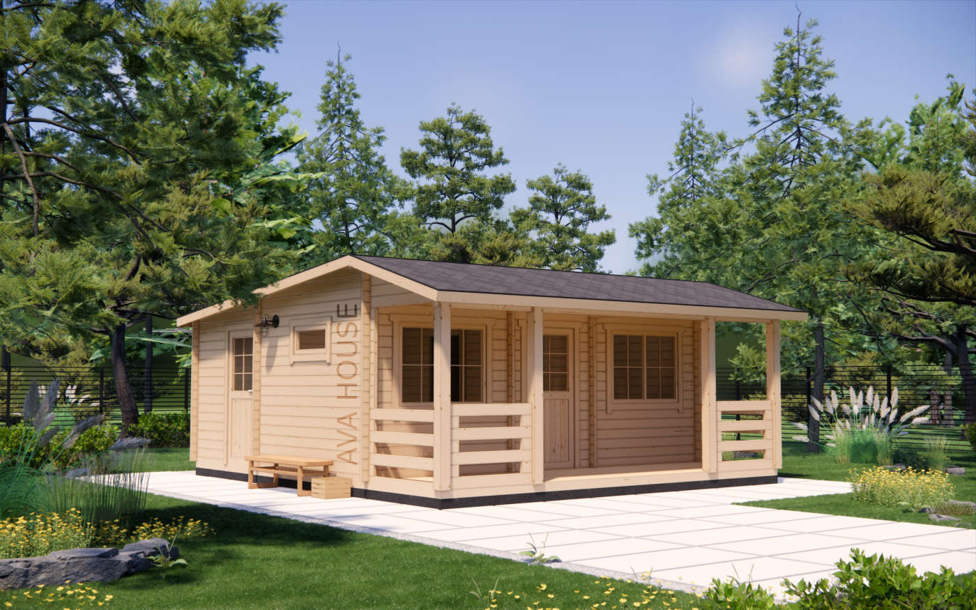 Domek Letniskowy Bergamo 6 x 6,7