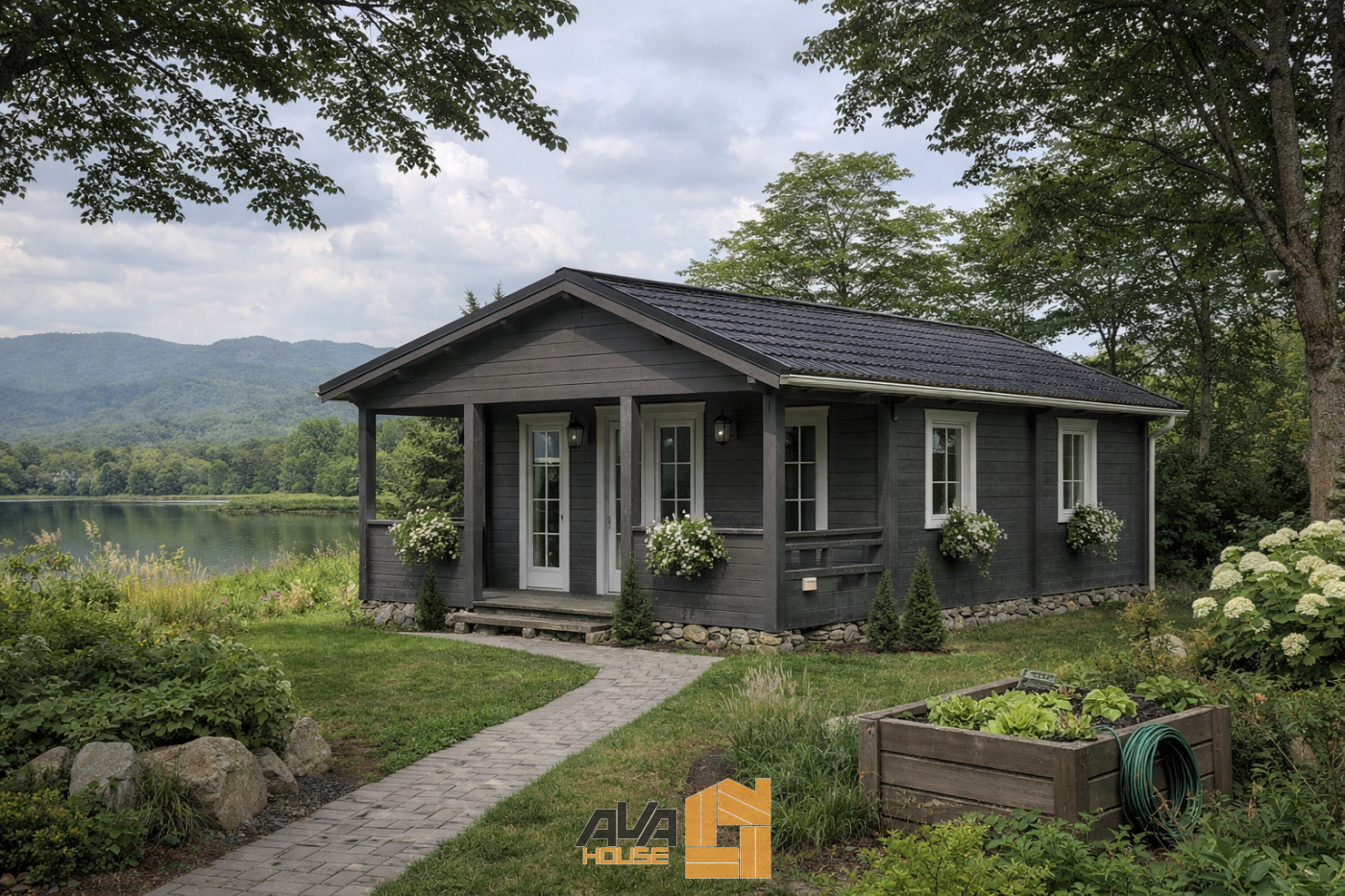 Domek letniskowy Napoli II z tarasem 6 x 8