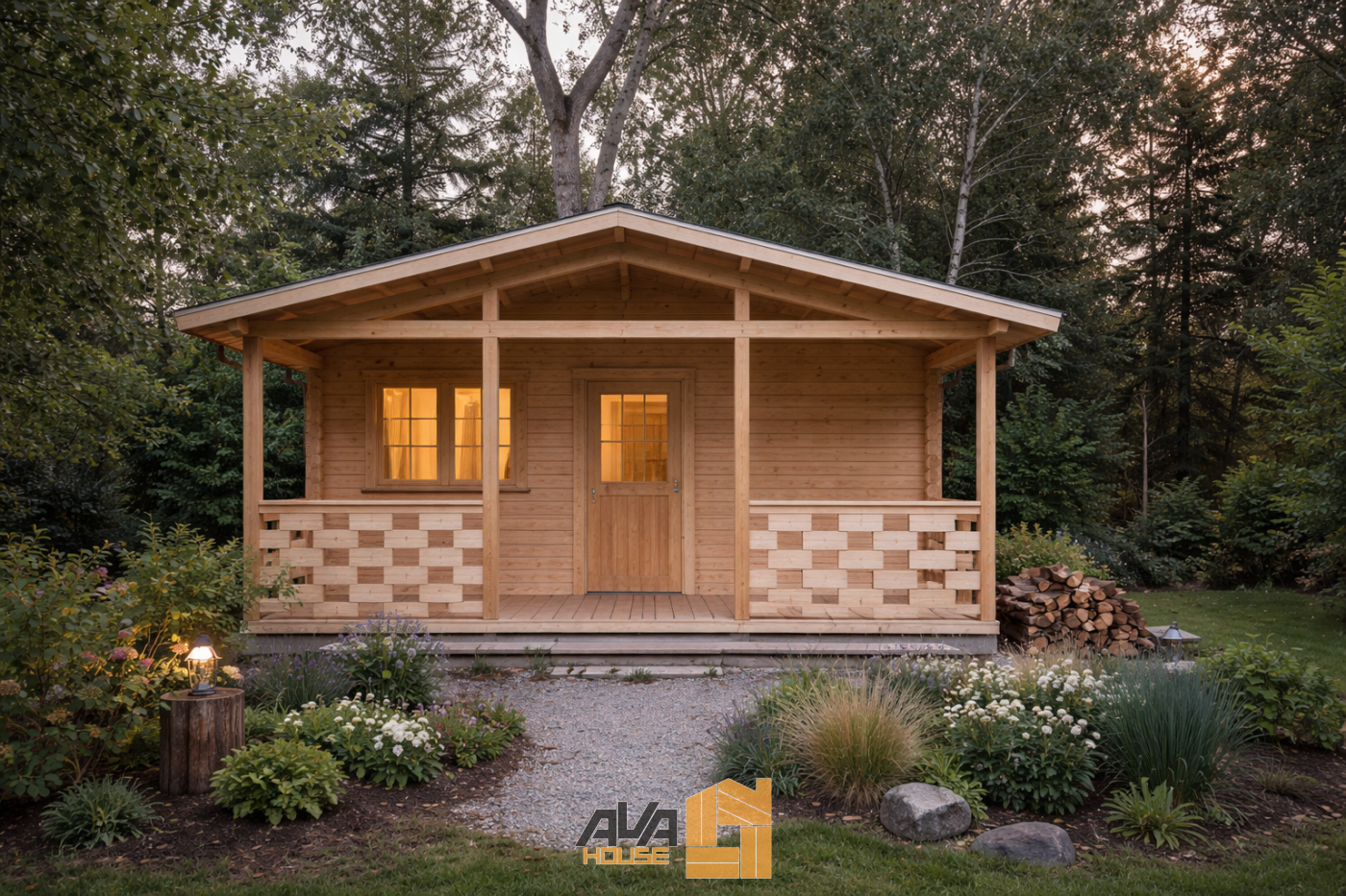 Domek Letniskowy Saule 5,95 x 6,65