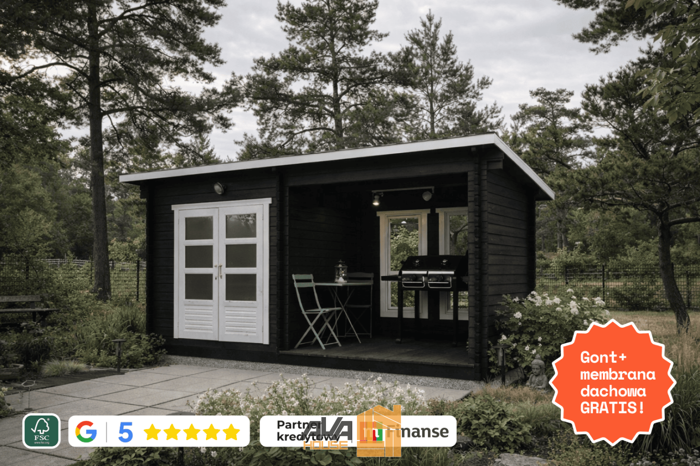 Domek letniskowy Elvis 5,6 x 2,5