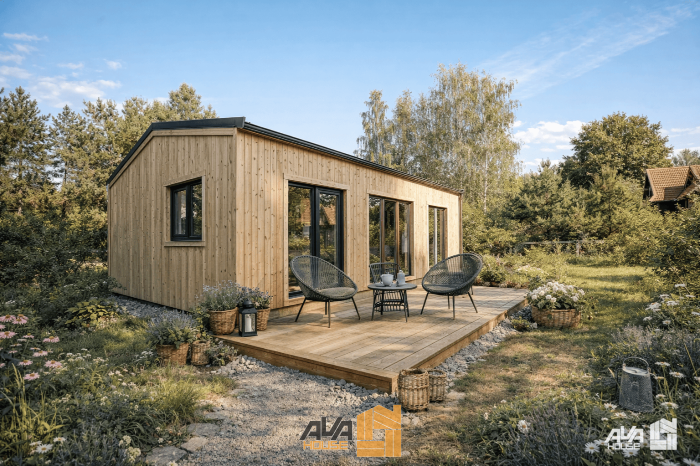 Domek całoroczny Selena 9,56 x 5,95