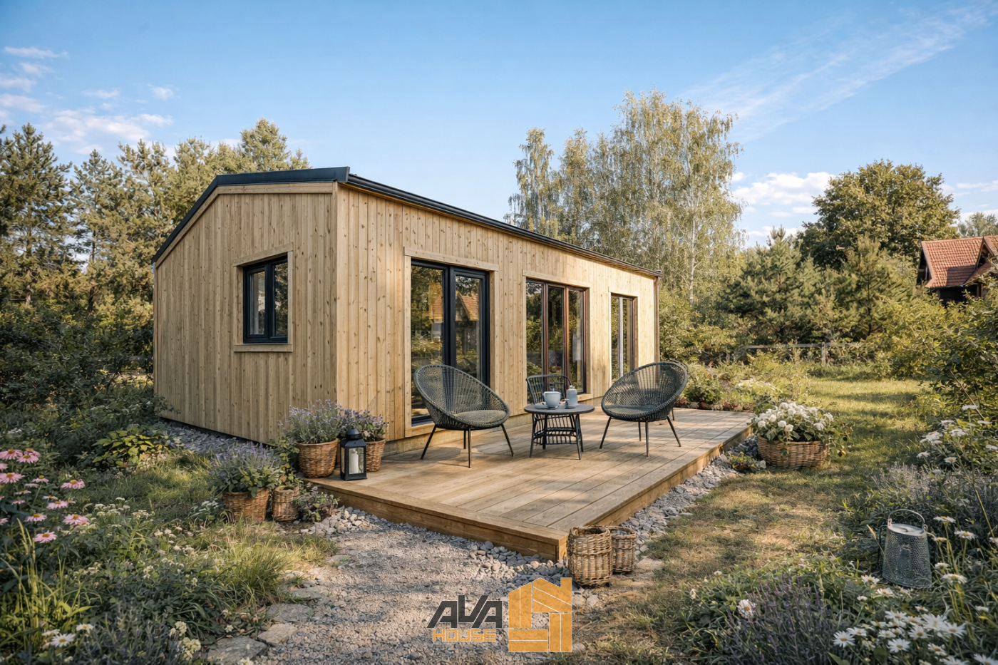 Domek całoroczny Selena 9,56 x 5,95