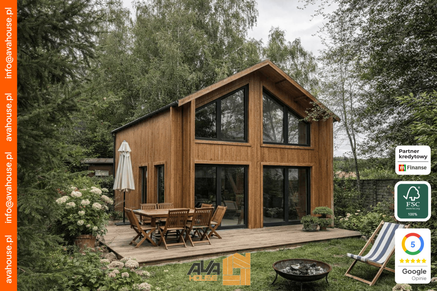 Domek Everest 5 x 7m 44mm