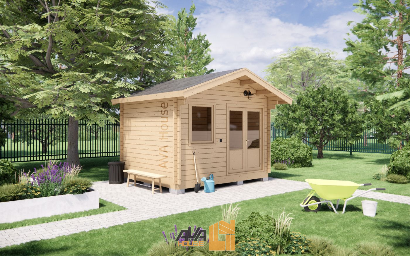 Domek szkieletowy Andria R 4 x 3