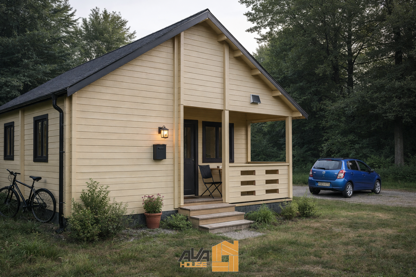 Domek Całoroczny Patrick 7x10 z 30 st dachem