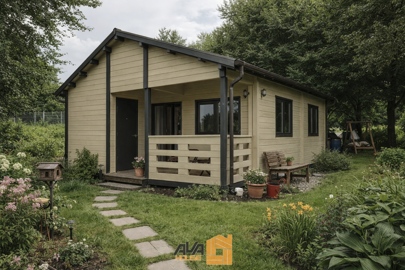 Domek Całoroczny Patrick 7x10 z 20st dachem