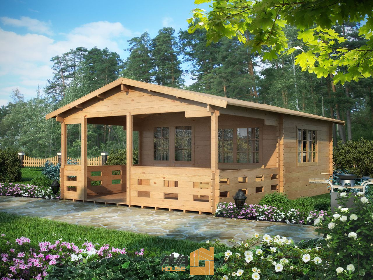 Domek letniskowy Olek 5 x 7