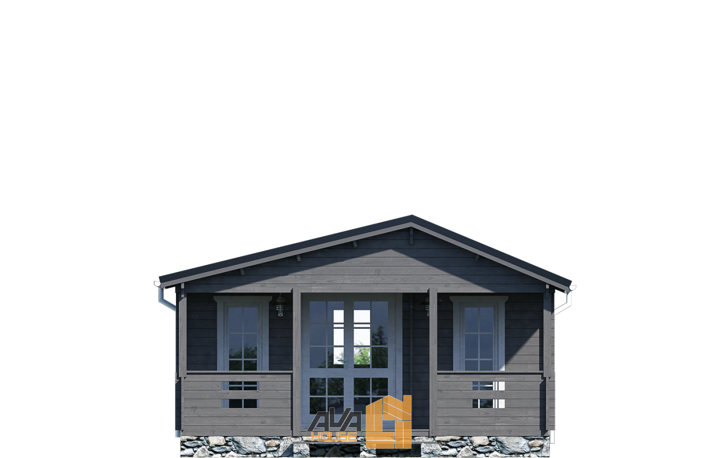 Domek letniskowy Napoli II z tarasem 6 x 8