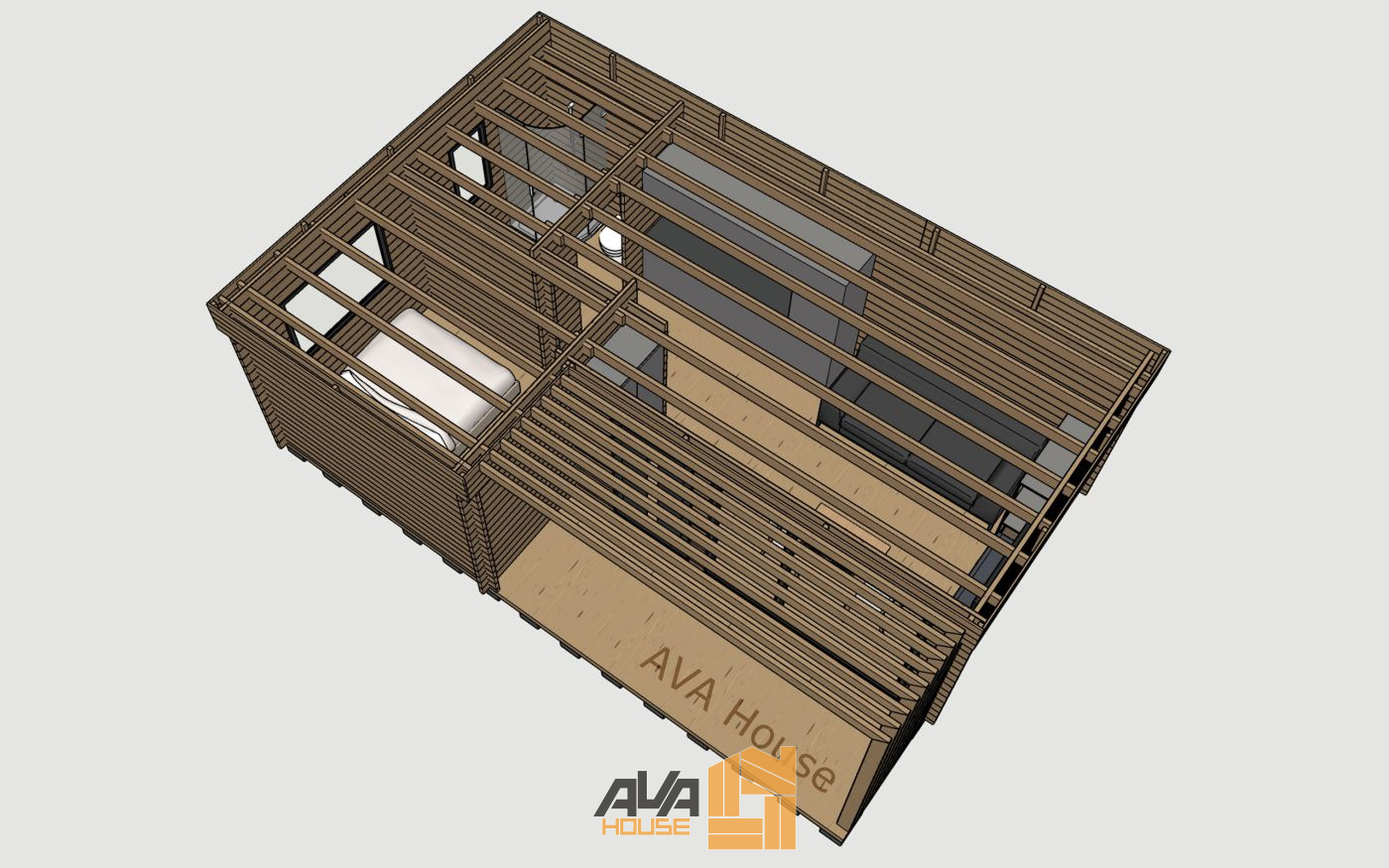 Domek letniskowy Fiord 7,6 x 5