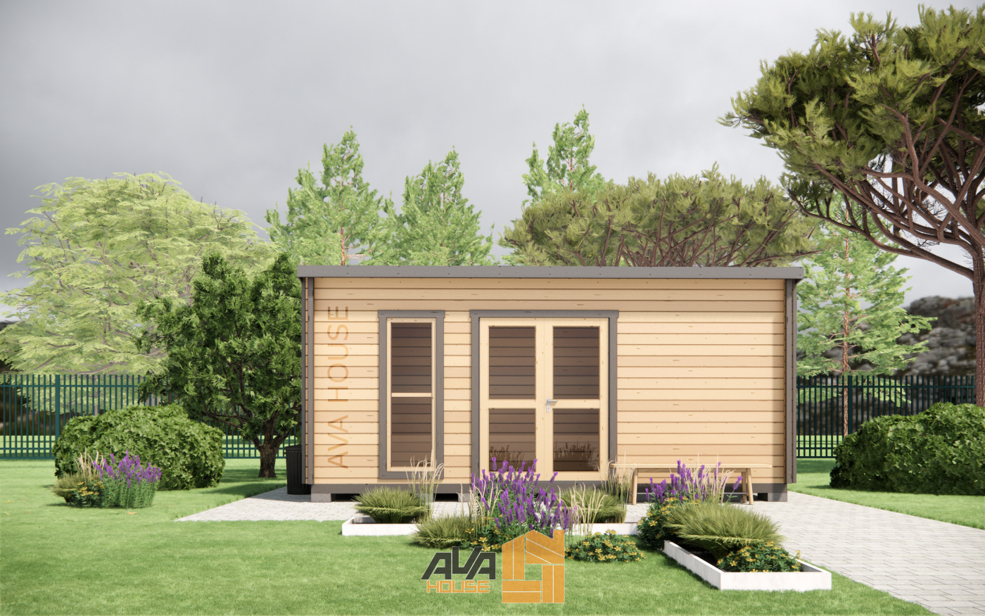 Domek szkieletowy Vagon 6 x 2