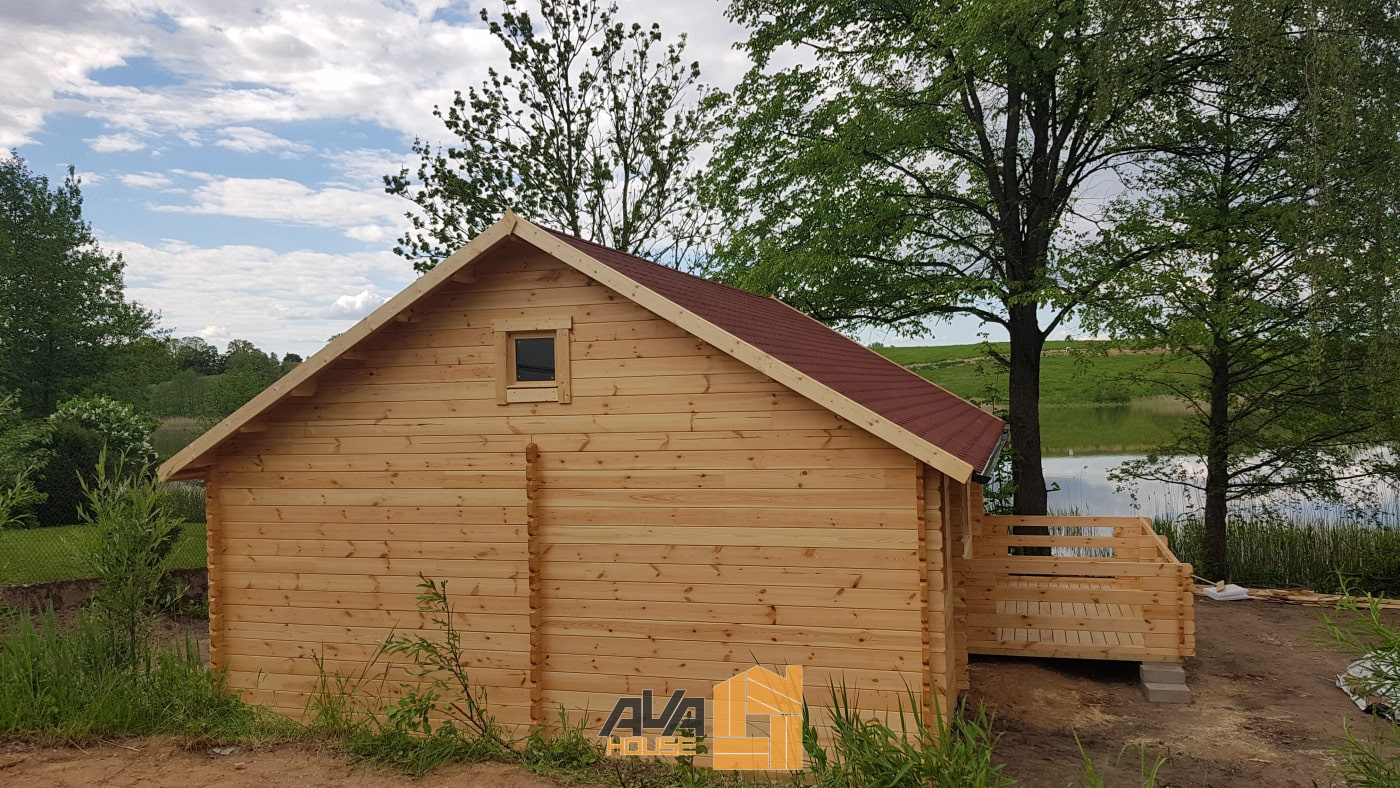 Domek letniskowy Argus z antresolą 6 x 6