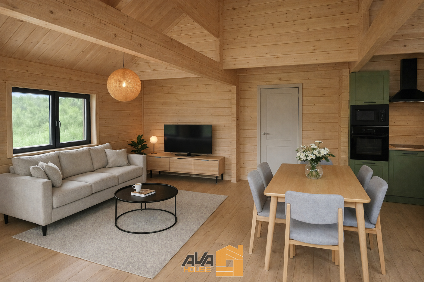 Domek Całoroczny Patrick 7x10 z 20st dachem