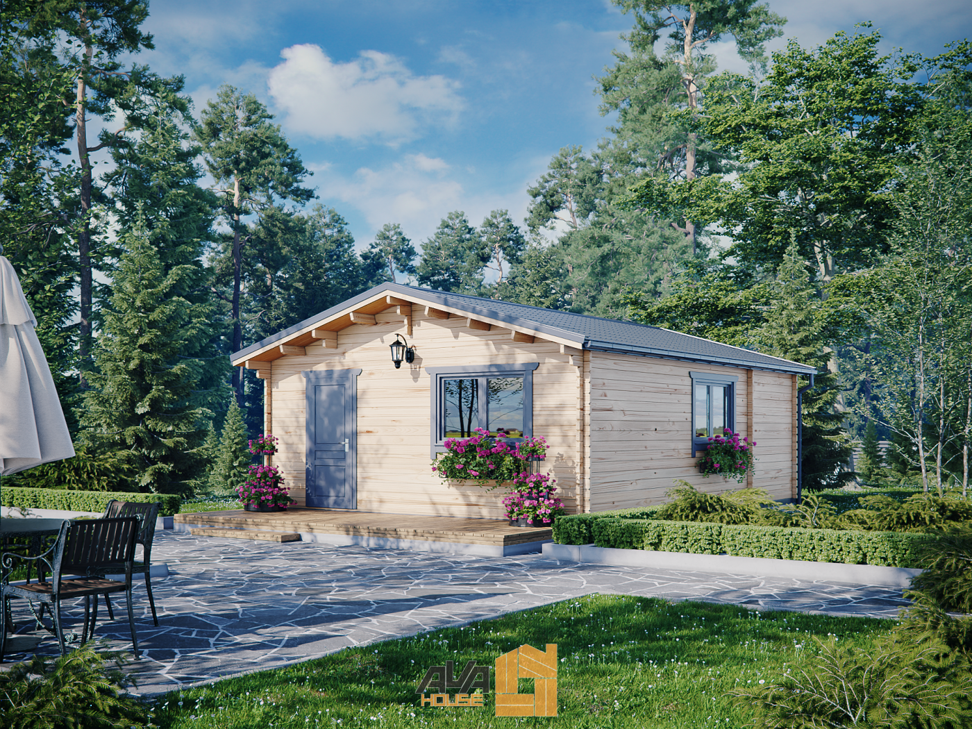 Domek Letniskowy Japonia 6 x 8