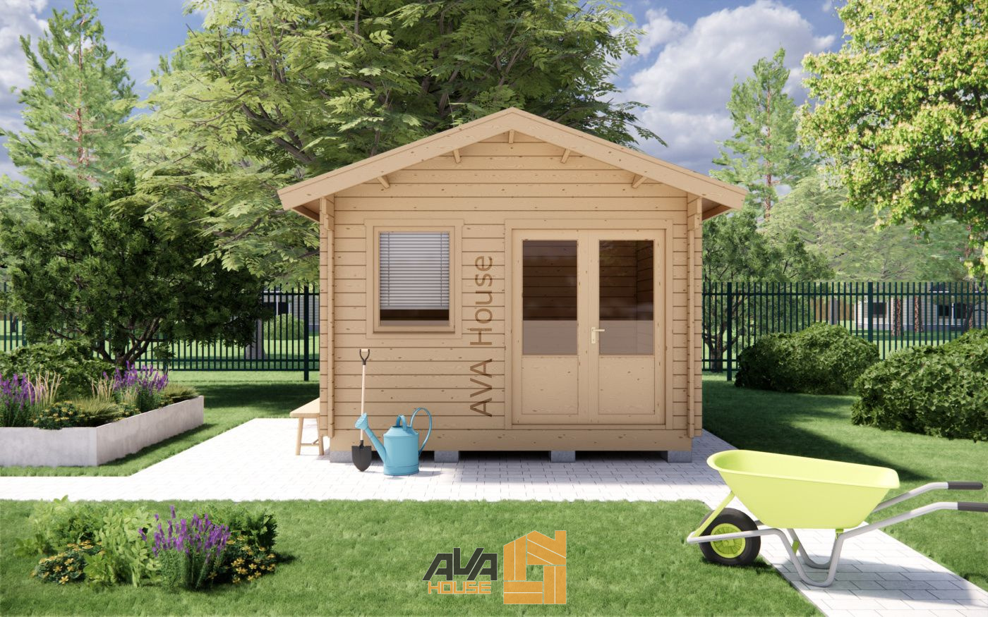 Domek szkieletowy Andria R 4 x 3