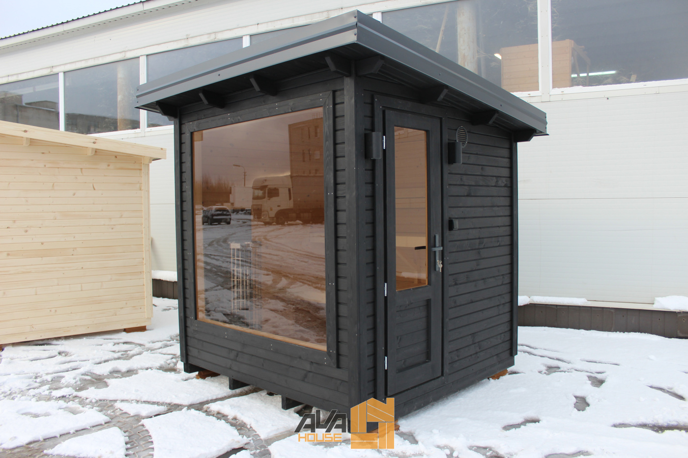 Sauna Box 2x2m – kompaktowa sauna ogrodowa AVA House