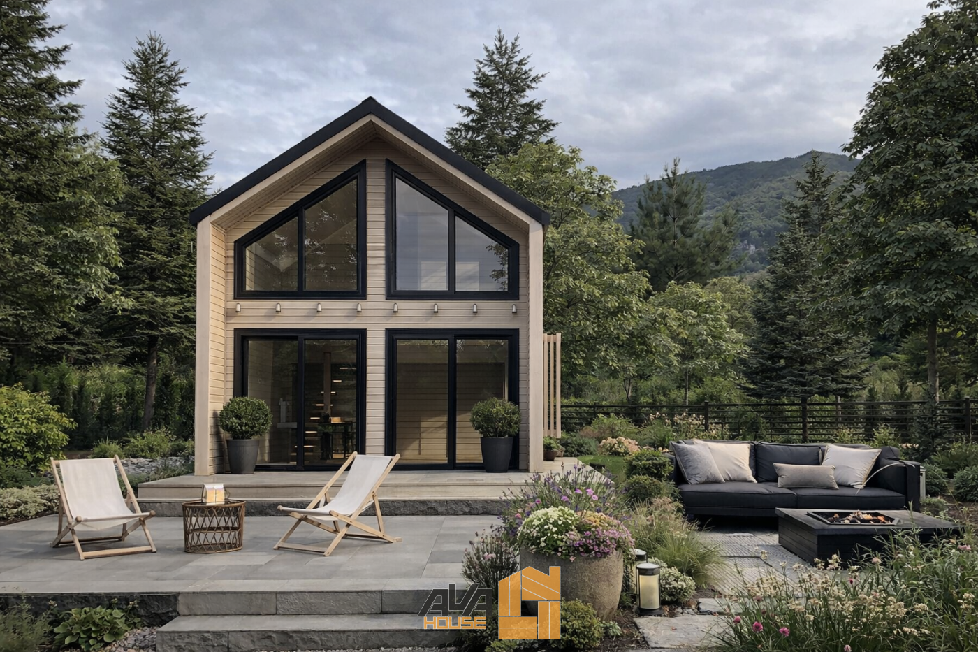 Domek Everest 5 x 7m 58mm