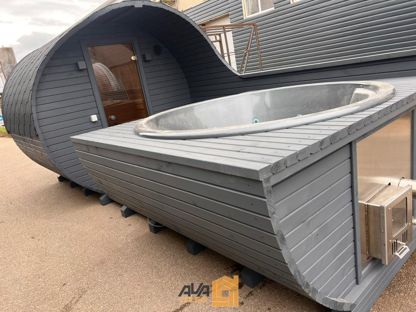 Zestaw Sauna z Balią Ogrodową