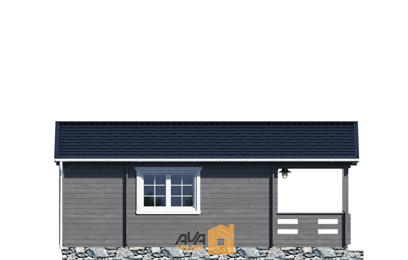 Domek letniskowy Napoli II z tarasem 6 x 8