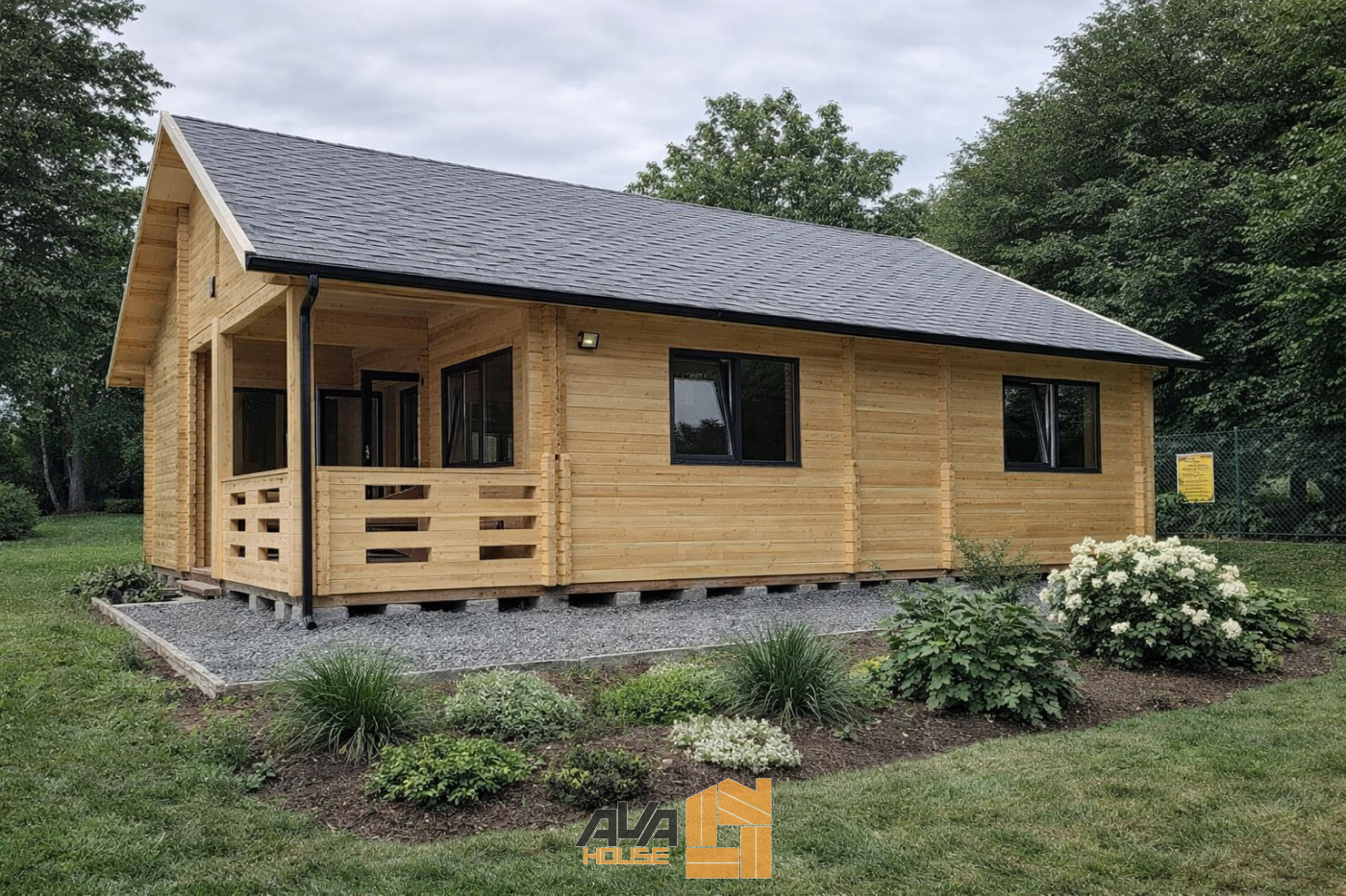 Domek Całoroczny Patrick 7x10 z 30 st dachem