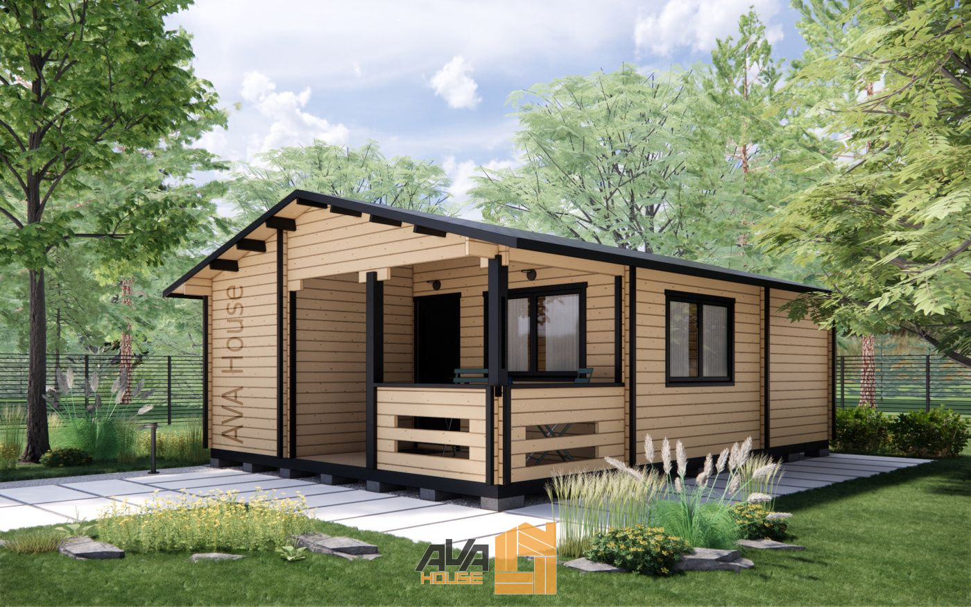 Domek letniskowy Salerno  6 x 7,8