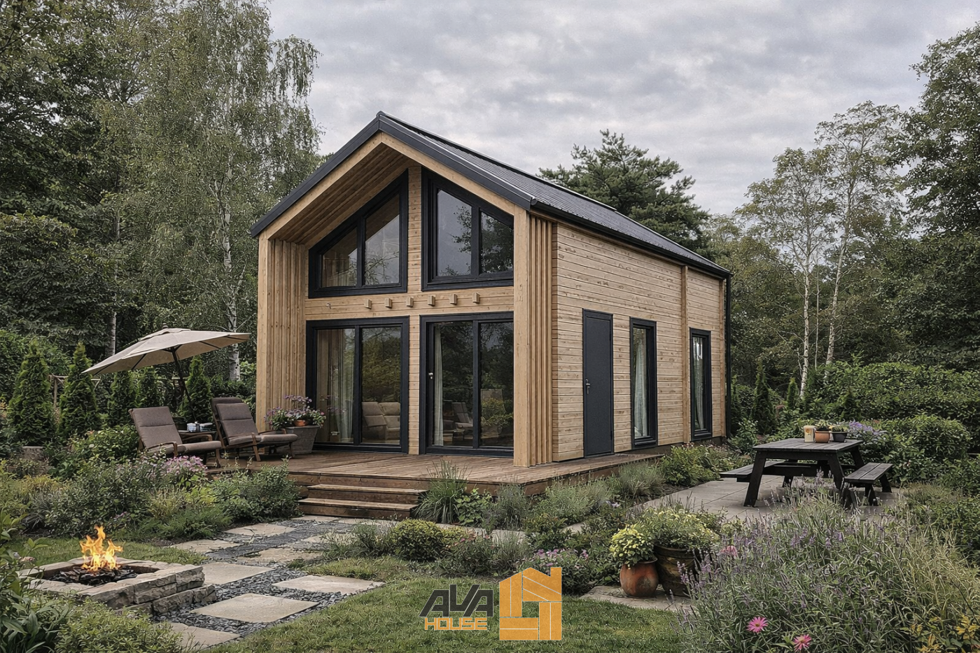 Domek Everest 5 x 7m 44mm