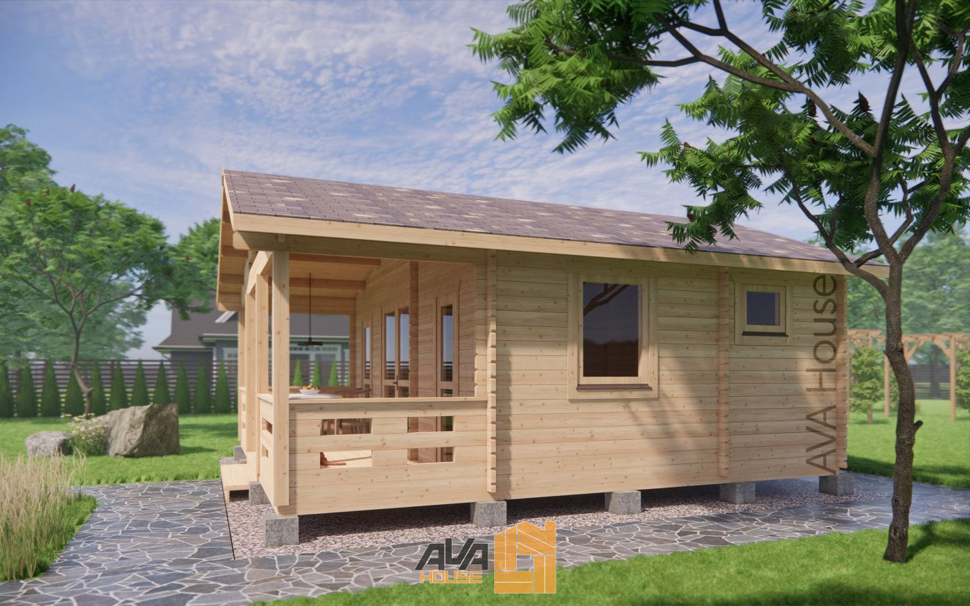 Domek letniskowy Amelia R 6 x 6,5