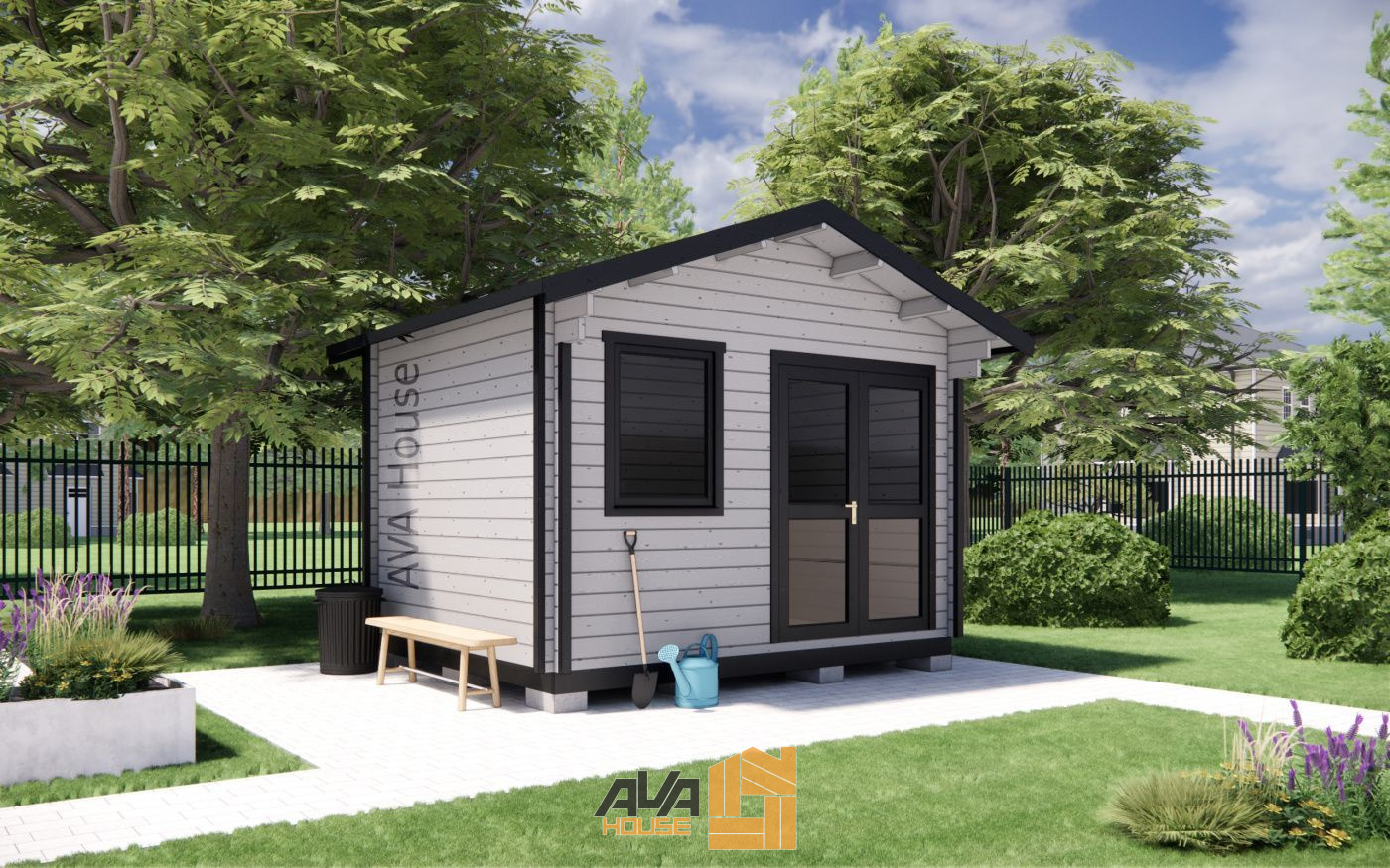 Domek szkieletowy Andria R 4 x 3