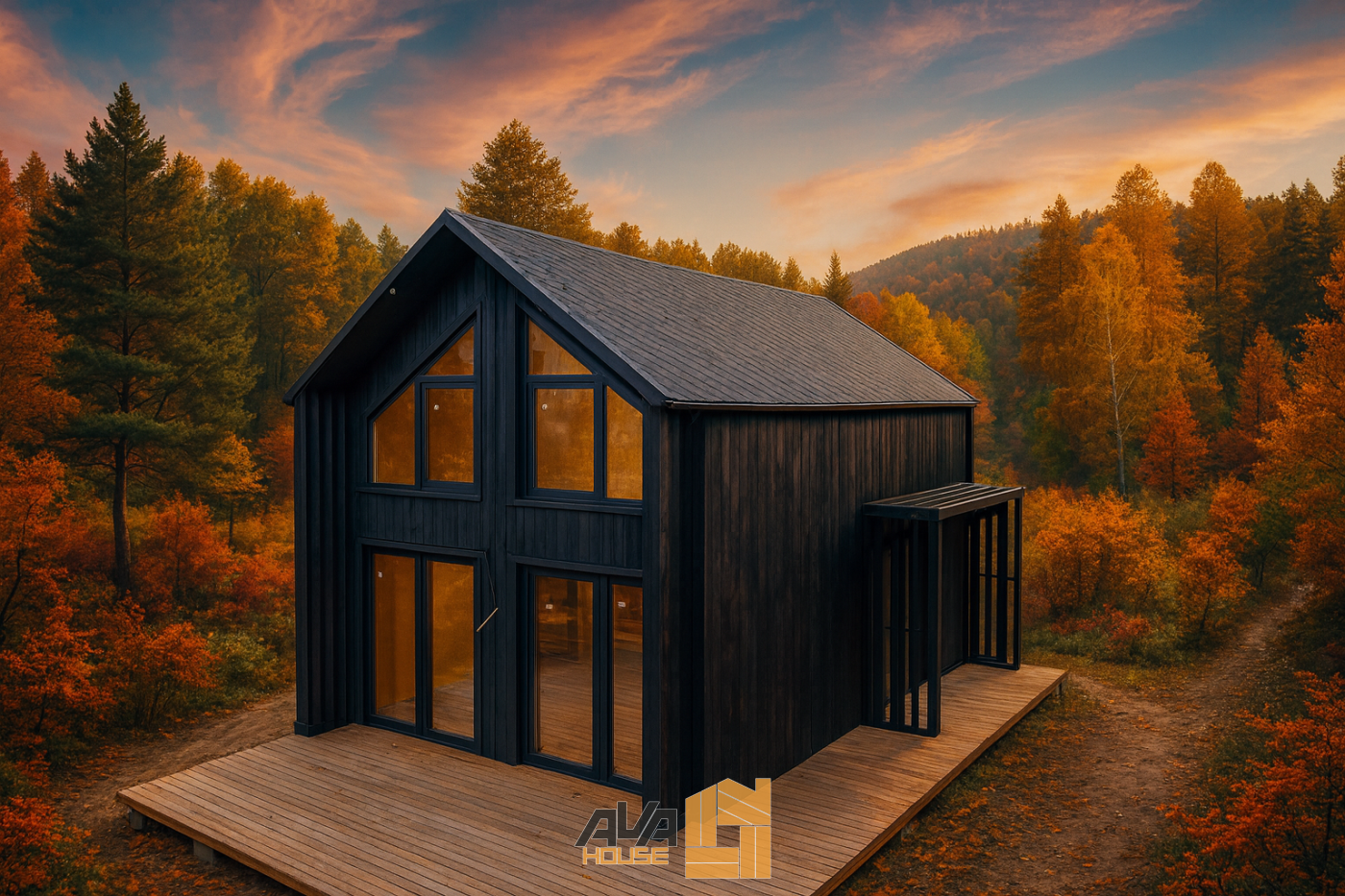 Dom całoroczny z drewna – ciepło, styl i wygoda przez cały rok