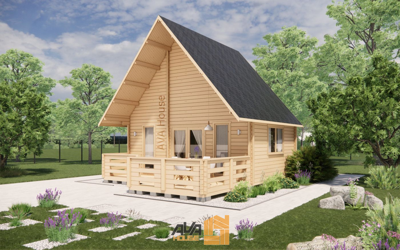 Domek letniskowy Hof z antresolą L 6 x 7,5