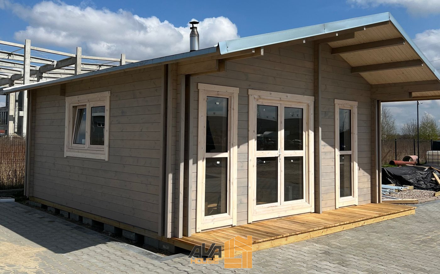 Domek całoroczny Olivia L 6 x 6