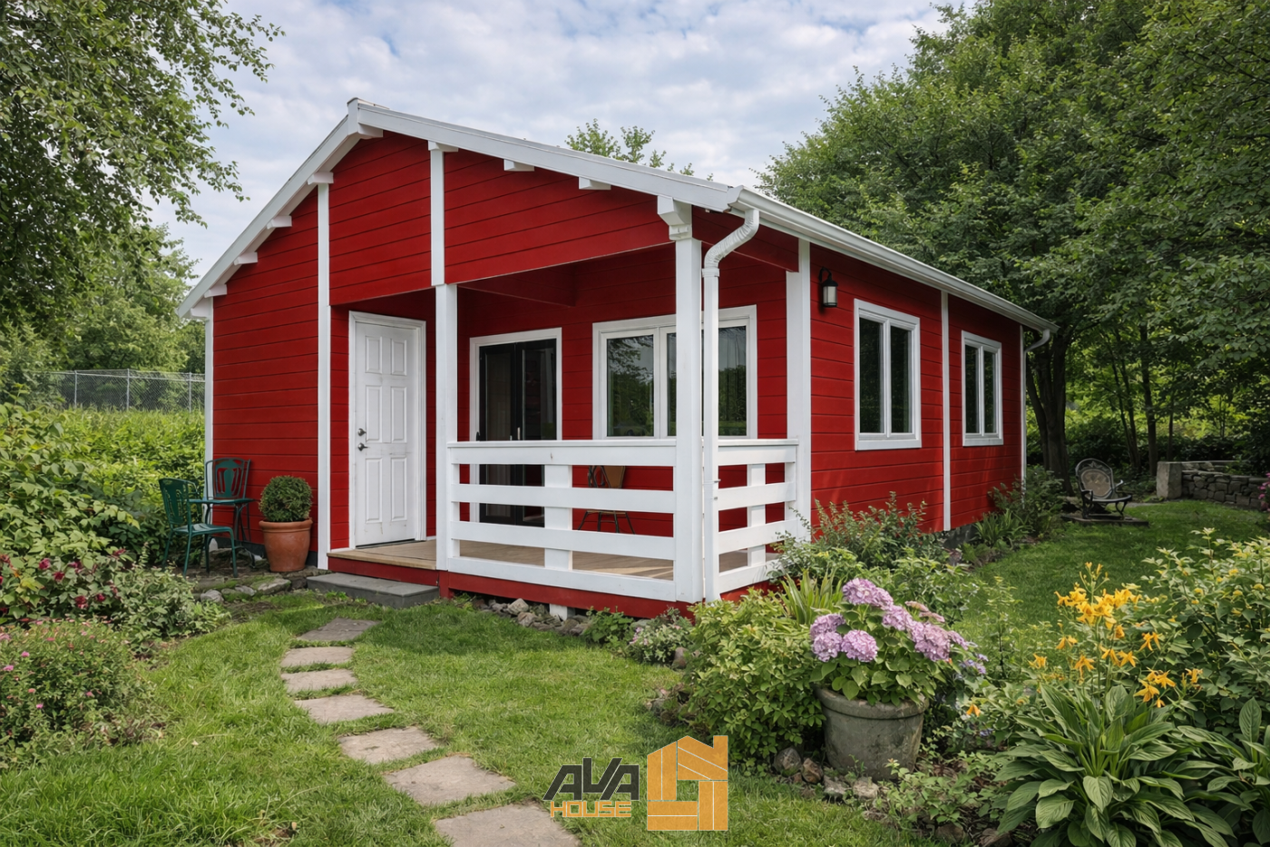 Domek Całoroczny Patrick 7x10 z 20st dachem