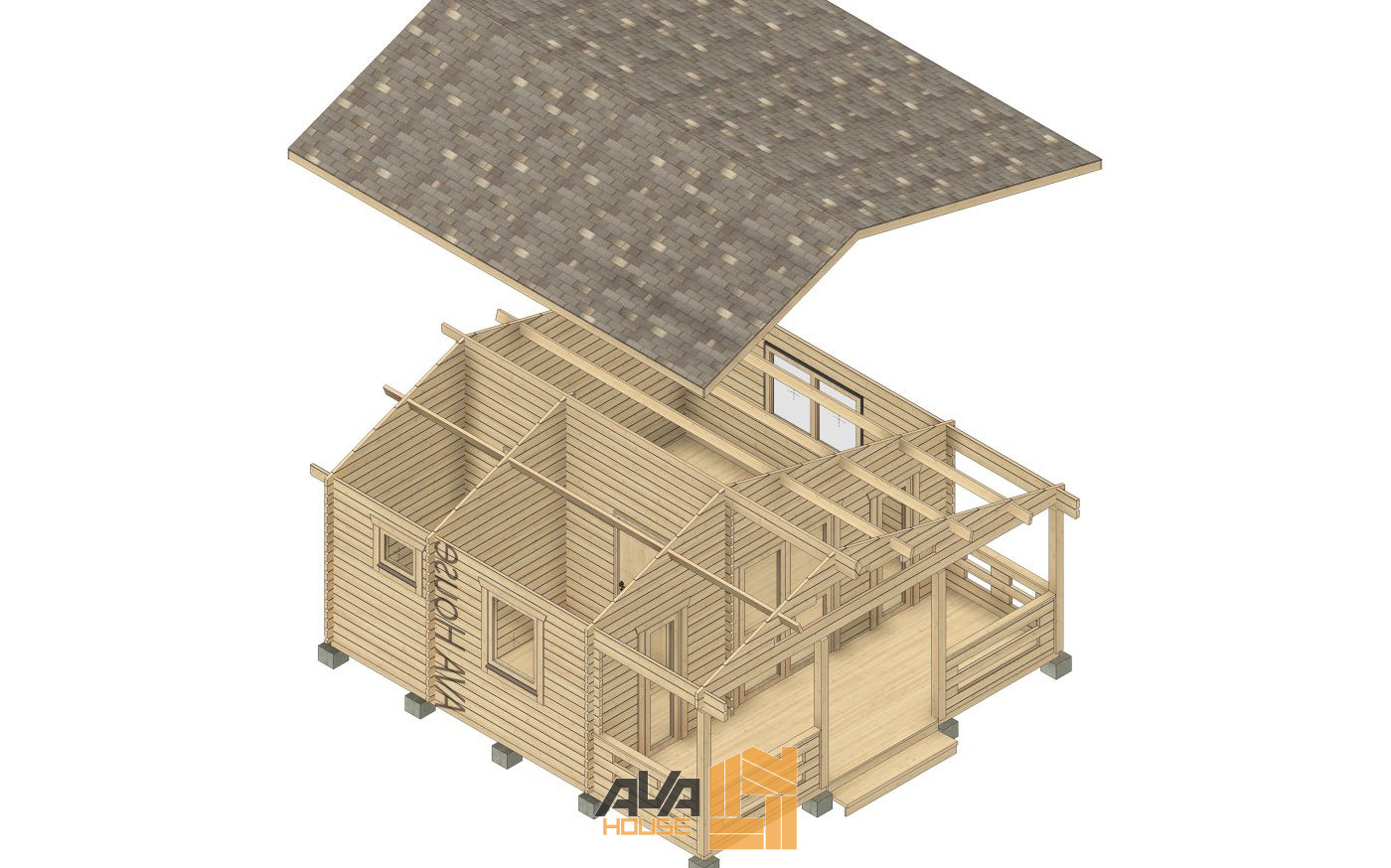 Domek letniskowy Amelia L 6 x 6,5