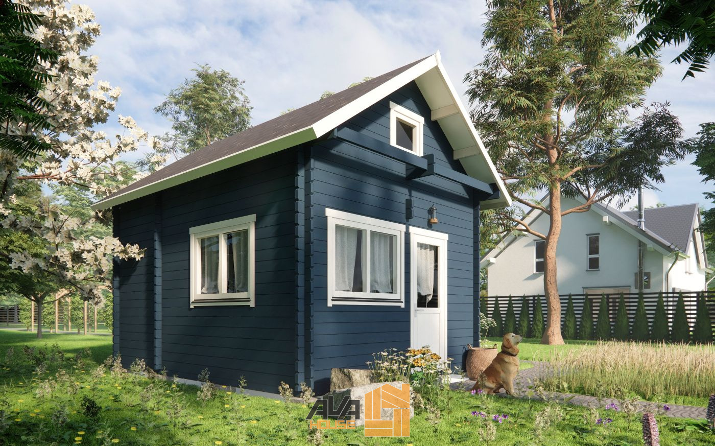 Domek letniskowy Orion z antresolą 4 x 5