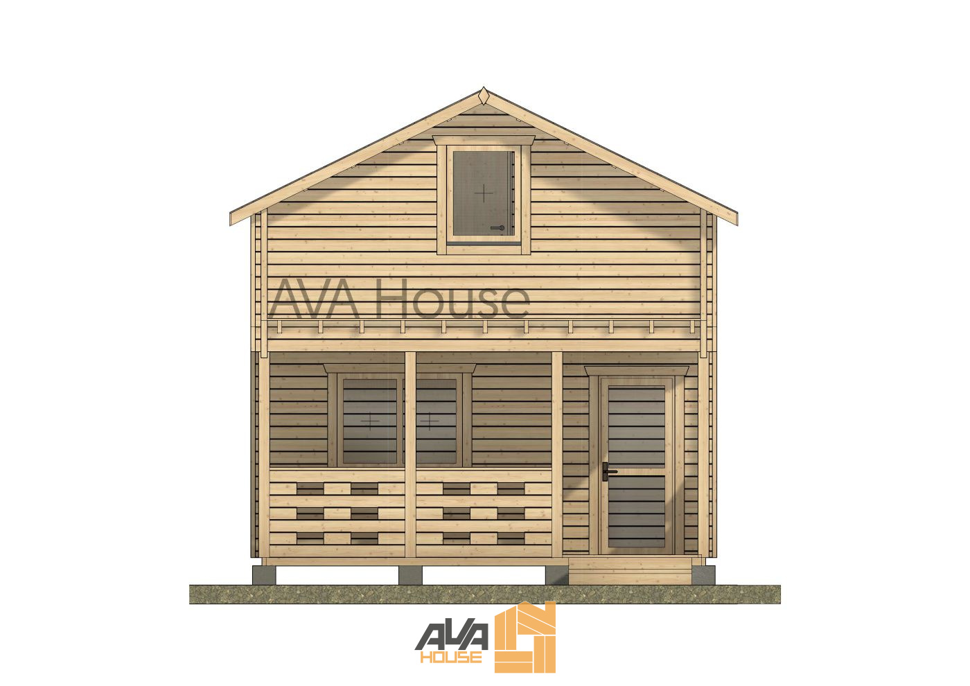 Domek letniskowy Ursus 5 х 7