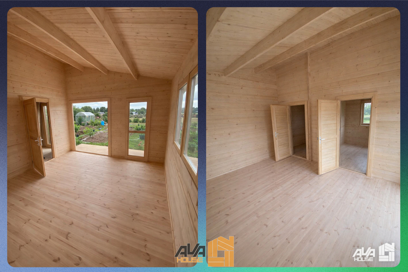 Domek letniskowy Akta R 6 x 6