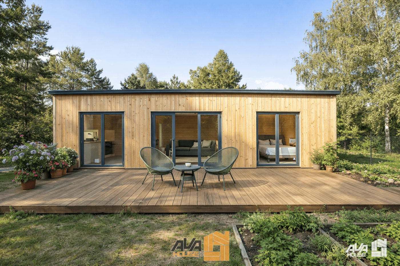 Domek całoroczny Selena 9,56 x 5,95