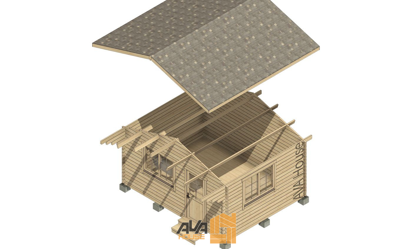 Domek letniskowy Thomas R 3,8 х 4,8