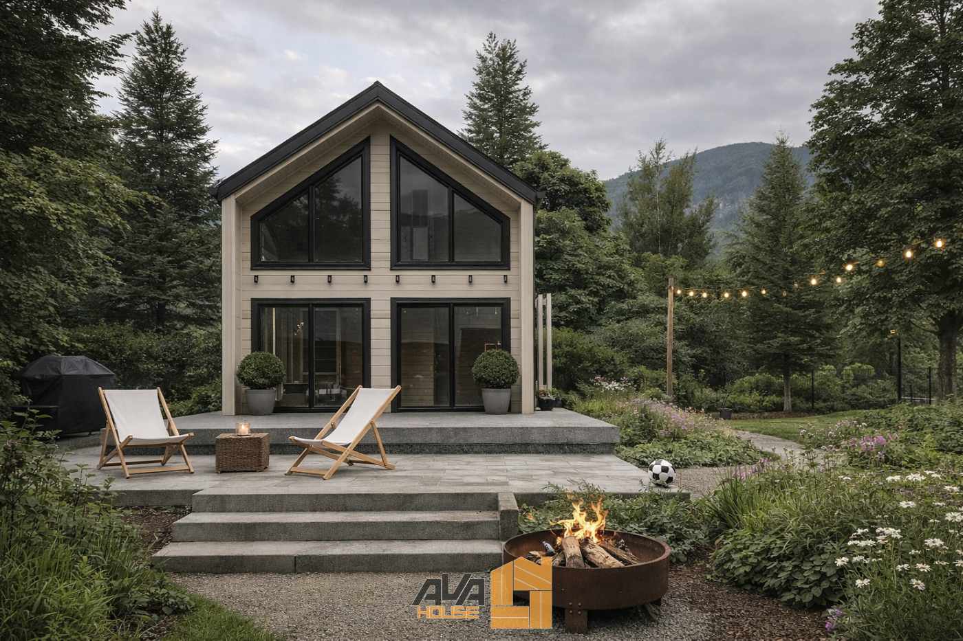 Domek Everest 5 x 7m 44mm