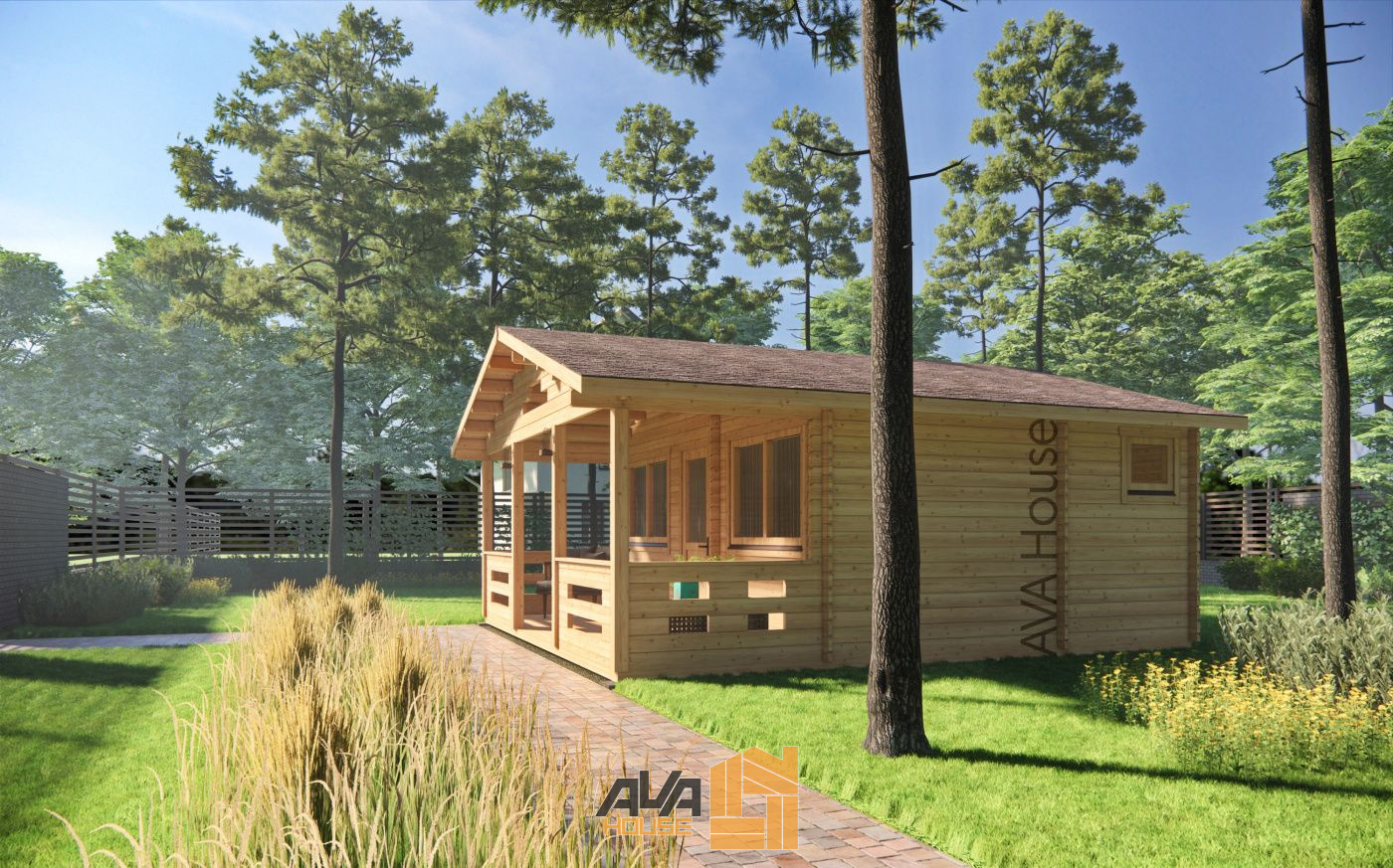 Domek letniskowy Lorenzo 5,95 x 6,1