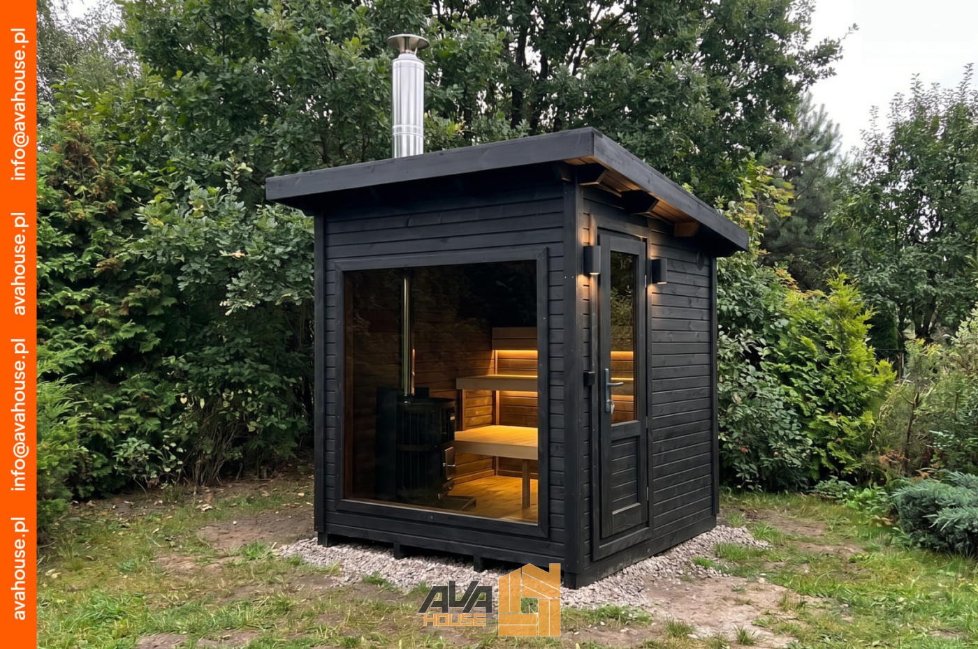 Sauna BOX 2x2m