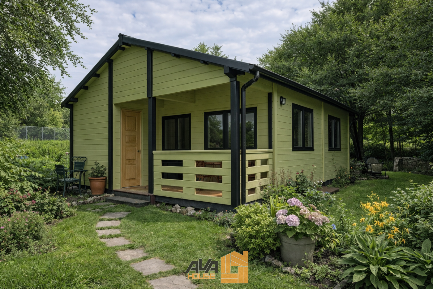 Domek Całoroczny Patrick 7x10 z 20st dachem