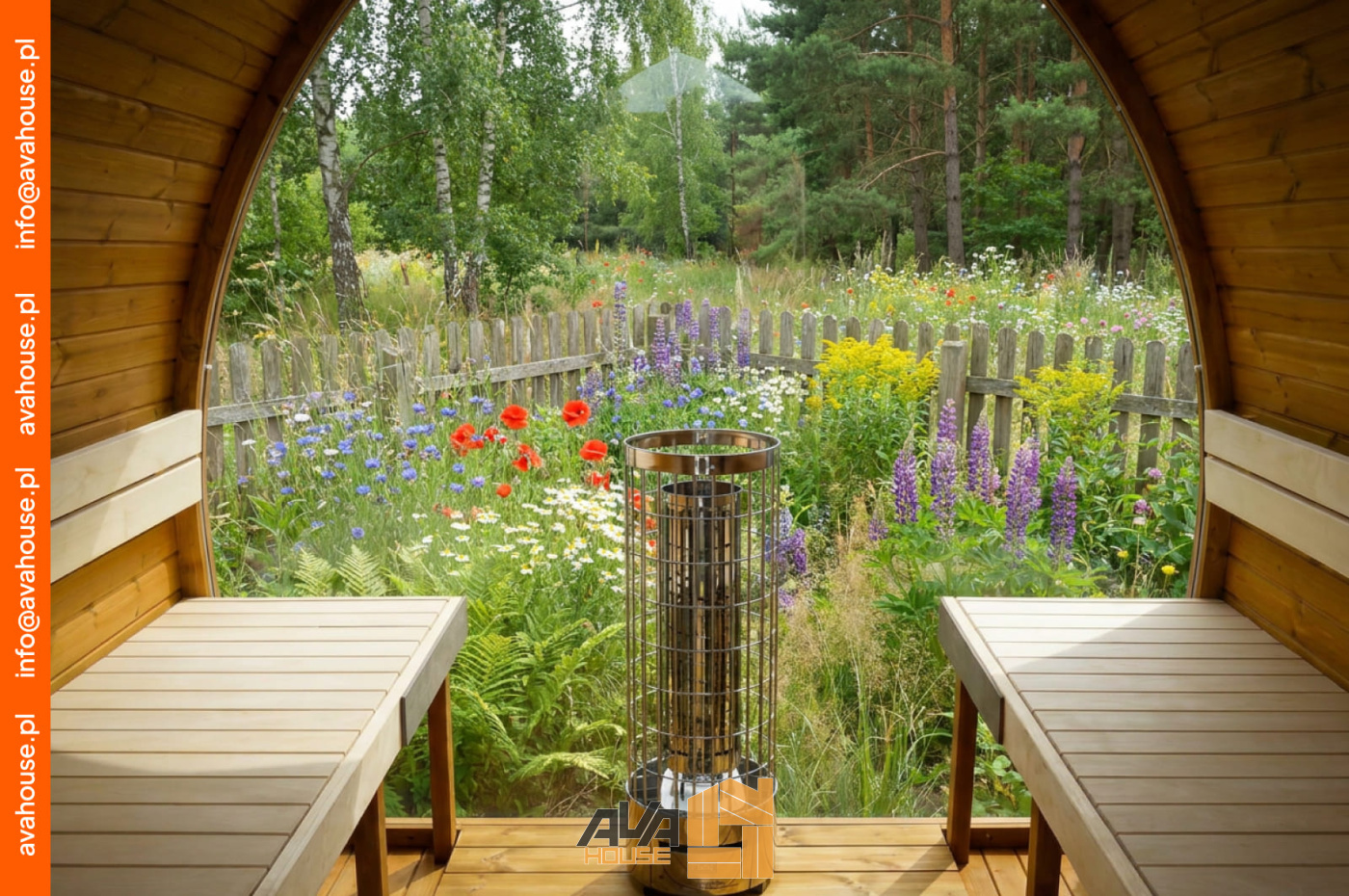 999 Sauna Liść 2m