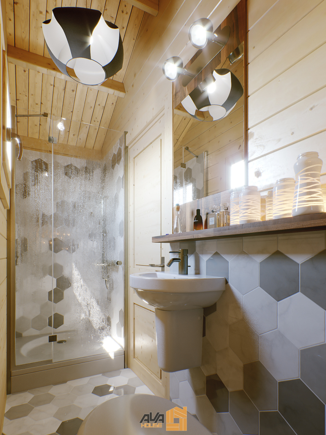 Domek letniskowy Dublin 8,6 x 5,6