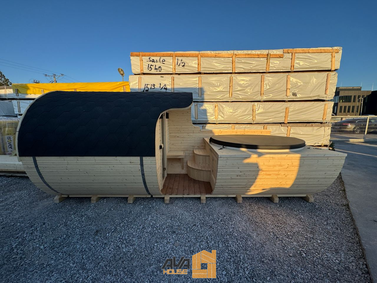 Sauna z Balią Ogrodową – Luksus i Relaks w Twoim Ogrodzie!