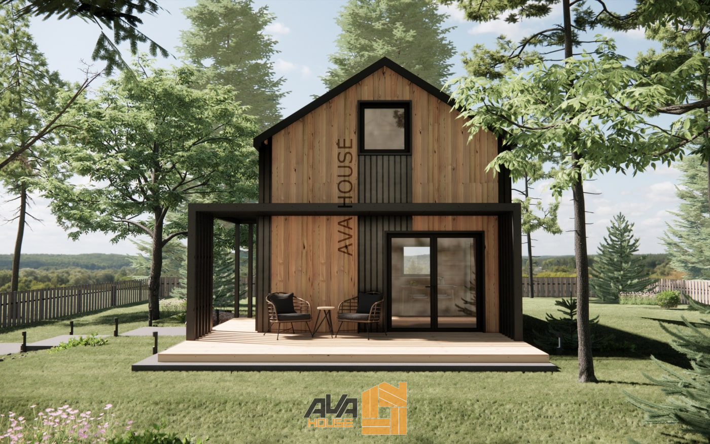 Domek całoroczny Montblanc 5 x 7