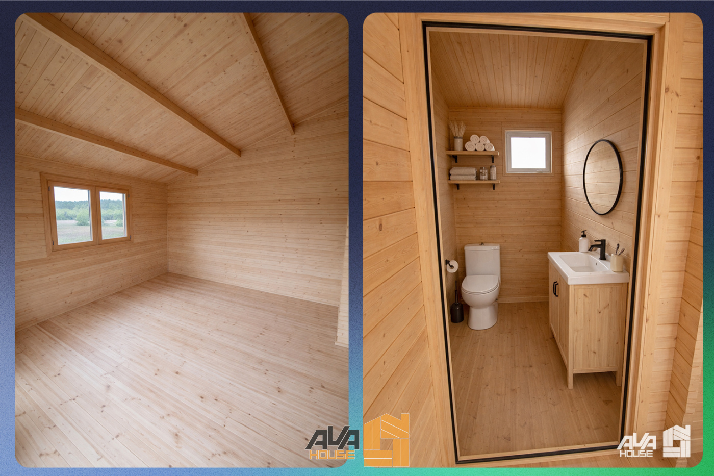 Domek letniskowy Akta R 6 x 6