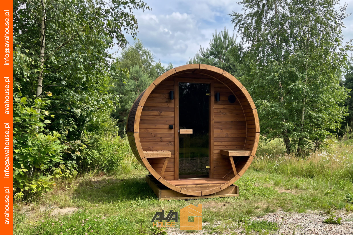 999 Sauna Beczka 3m