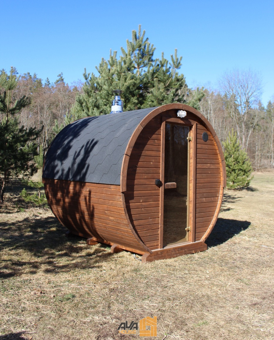 Sauna-Beczka 2 m
